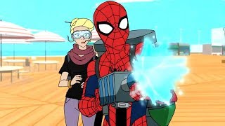 SpiderMan Adventures  Sandman  Cartoon amp Animation Compilation [upl. by Htebsil4]