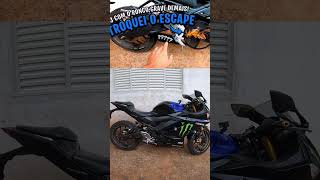 Escape esportivo na r3 🔥👀 yamahar3 yamaha escape motovlog [upl. by Willett961]