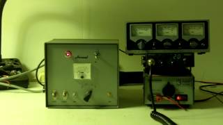 DampA Hornet amplifier restoration and review [upl. by Yborian308]