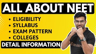 All about NEET Exam  What is NEET Full Information NEET Eligibility NEET Syllabus  NEET 2024 [upl. by Taylor]