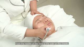 How to Use 9 in 1 Cavitation RF Machine on the Users Face  Model SD9XS1 [upl. by Nedearb]