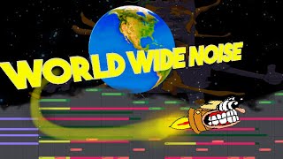 Pizza Tower  World Wide Noise noise Lap 2 remix [upl. by Lledualc318]