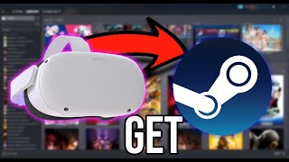 How to Install STEAM App on your Oculus Quest [upl. by Ludly]