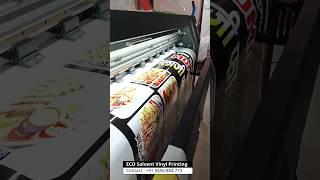 ECO Solvent Vinyl Printing  Digital Printing Machine  XP600 Machine [upl. by Ohcamac739]