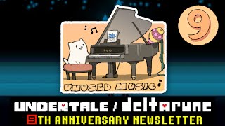 Unused Songs  Undertale  Deltarune 9th Anniversary OST [upl. by Sinnel512]