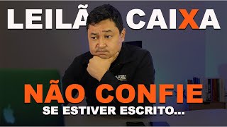 COMO TER SEGURANÇA NAS INFORMAÇÕES DOS LEILÕES DE IMÓVEIS CAIXA e poder ganhar dinheiro com leilões [upl. by Naimed]