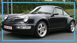 PORSCHE 964 32 Turbo Fast ride [upl. by Ayotac]