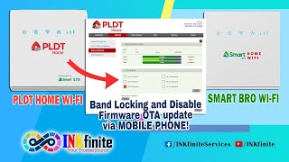 PLDT WiFi R051 and Smart Bro R051 Band Locking and Disable Firmware OTA via Phone 2024  INKfinite [upl. by Newob34]