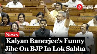 Kalyan Banerjees Hilarious Jibe at BJPs 400 Paar Slogan in Lok Sabha [upl. by Potash]