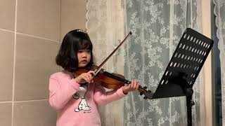 모던바이올린 7세 강혜주  러브미텐더love me tender 6years violin [upl. by Neeven]