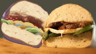 How to Make ASUNAS SANDWICH from Sword Art Online Feast of Fiction S4 Ep28  Feast of Fiction [upl. by Song395]