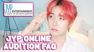 What happens after the first round  JYP Online Audition FAQ 2020 [upl. by Ariane]