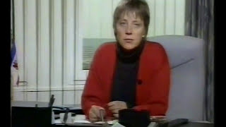 Bundeskanzlerin Angela Merkel 1991 [upl. by Nyrac]