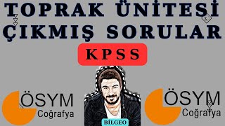 7 KPSS ÇIKMIŞ SORULAR TOPRAK [upl. by Rube747]