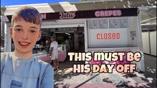 Club Mac Alcudia vlog Day 5 Julios Crepes and Jolly Rodger [upl. by Zsuedat260]