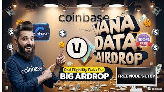 VANA Data Free Airdrop Main Steps to eligible for Big Airdrop  Free Node Run Setup mr rix [upl. by Warthman]