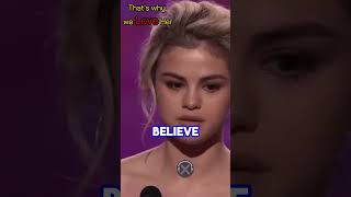 Selena Gomez genuinely thinks that she doesnt deserve this award shorts [upl. by Taite]