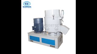 Plastic Agglomerator Machine Plastic Film DensifierCompactor Machine for Africa Customer [upl. by Eliott]