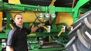 John Deere 1910 Air Cart  Operation  Part 2 of 5 [upl. by Ecnerat660]