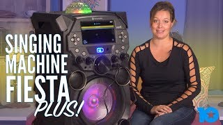 REVIEW Singing Machine Fiesta Plus Karaoke Machine [upl. by Nonnairb]