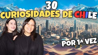 ESPAÑOLAS REACCIONAN a 30 CURIOSIDADES de CHILE por primera vez [upl. by Kyriako39]