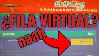 ASÍ DE FÁCIL ES SALTEAR LA FILA VIRTUAL Lollapalooza recitales y otras tiendas [upl. by Annnora]