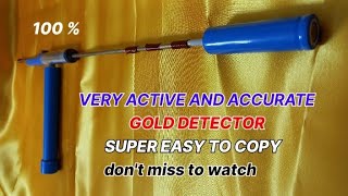 DIY ADJUSTABLE LONG RANGE GOLD LOCATOR LONG ROD EASY TO COPY [upl. by Duahsar]