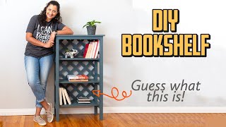 EASY DIY Wood Bookshelf  Great Beginner Project PLANS [upl. by Gram]