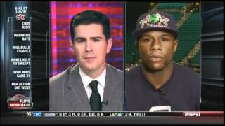 Sportscenter Floyd Mayweather jr Interview 532012mp4 [upl. by Emlyn]