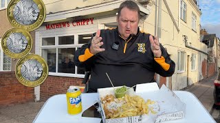 This Is The Cheapest FISH amp CHIPS In The UK [upl. by Aizahs]