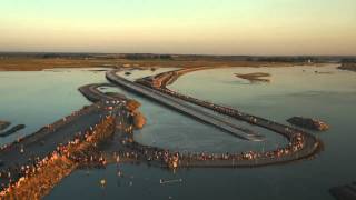 Grandes marées au MontSaintMichel [upl. by Damalus364]