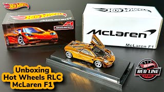 Unboxing Hot Wheels RLC McLaren F1 [upl. by Berners]