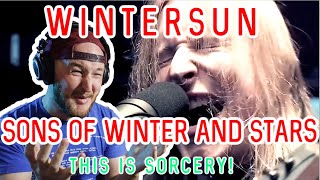 REACTION  Wintersun  Sons of Winter and Stars  Sonic Pump Studio [upl. by Hesky]