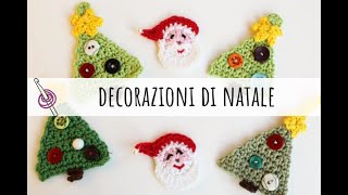 Decorazioni di Natale a Uncinetto  Tutorial [upl. by Eduardo]