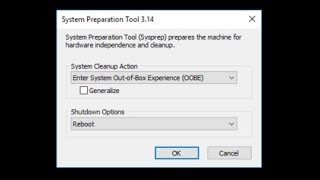 How to Run Sysprep Utility in Windows [upl. by Odnalo156]