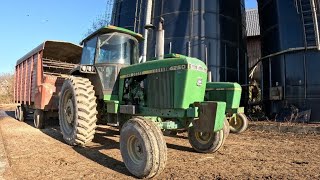 Unloading Corn Silage [upl. by Eetnwahs421]