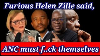 GNU is collapsing Zille emphasized that Ramaphosa or ANC arent incharged [upl. by Elcin]