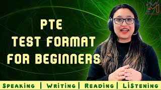 Know PTE test format in 20 mins  Beginners  in English  Best PTE Institute [upl. by Talanian]