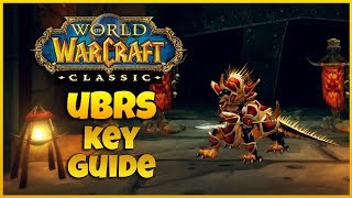 Seal of Ascension Guide UBRS KEY  WoW Classic 113 Guide [upl. by Nonnahsed]