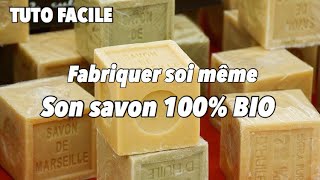 Faire son savon de Marseille soi même facilement tutoriel [upl. by Ibmat]