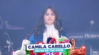 Camila Cabello  ‘Never Be The Same’ live at Capital’s Summertime Ball 2018 [upl. by Cid]