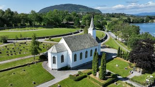 12 churches in Kvinnherad municipality DJI Mavic 3 4k [upl. by Vinson]