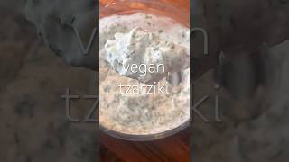 vegan tzatziki vegan tzatziki plantbased [upl. by Daahsar]