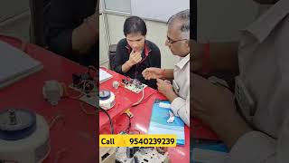 AC Pcb live practical classes Students practically work India technical instituteUttamNagar East [upl. by Ahsinut]