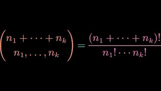 Multinomial Coefficients in Combinatorics [upl. by Sinnal]