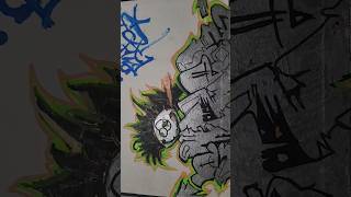 Graffiti Art style graffitiart art short reels viralvideo graffitithrowup 2024 [upl. by Ennaegroeg]