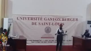 DEBATTONS UGB Diarra SAKHO brûle les rideaux dillusion dune integration africaine [upl. by Adyht791]