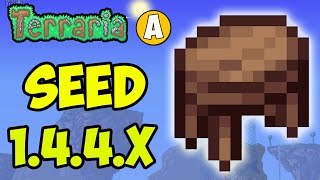 Terraria how to get STEP STOOL NEW SEED 1449  Terraria 1449 Step Stool [upl. by Irap]