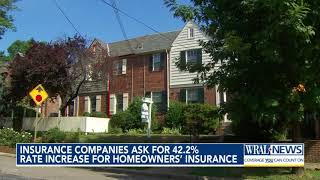 Insurance companies ask for 422 rate increase for homeowners insurance [upl. by Lonni438]