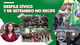 7 DE SETEMBRO no RECIFE acompanhe AO VIVO o DESFILE da INDEPENDÊNCIA [upl. by Bartholemy]